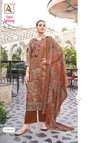 Spring By Alok Suits Diamond Work Jam Printed Dress Material Wholesale Market In Surat 